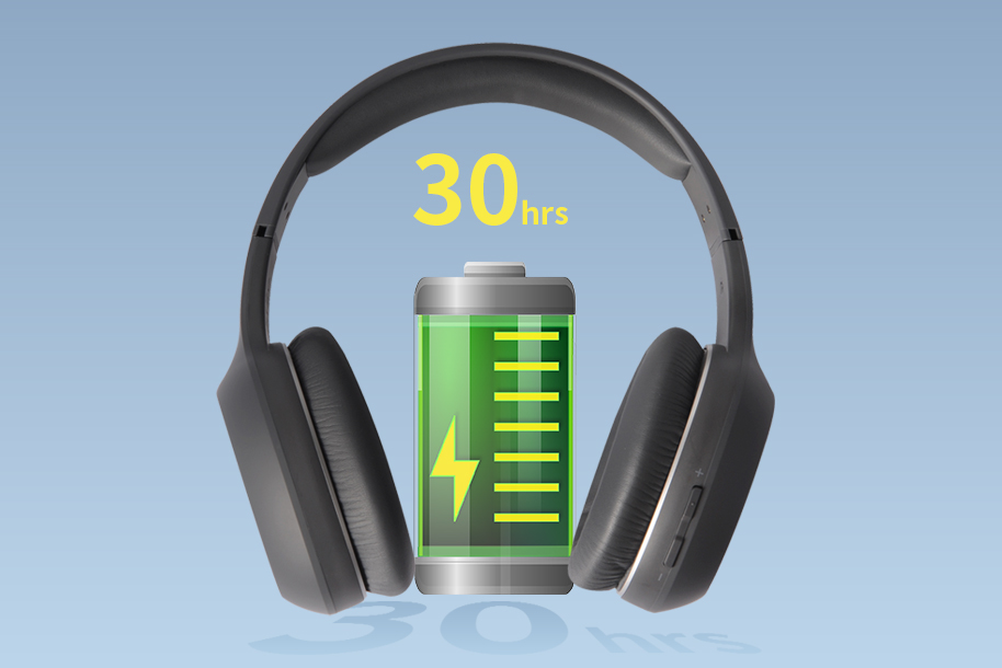 edifier w600bt headphone, 30 hours playback