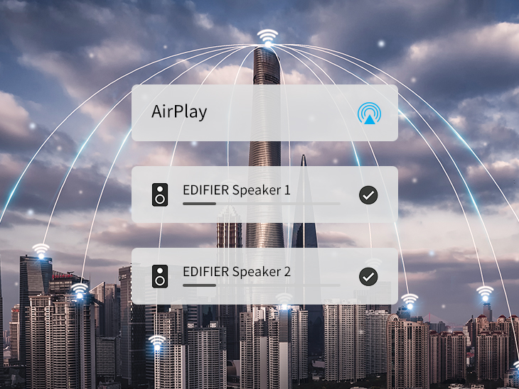 Signal figure of edifier speaker