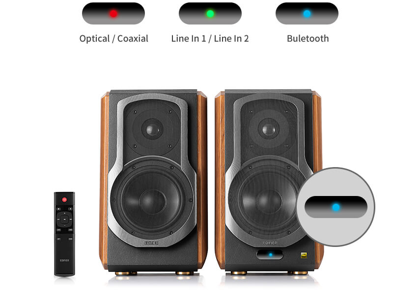 edifier optical/line in/bluetooth speakers