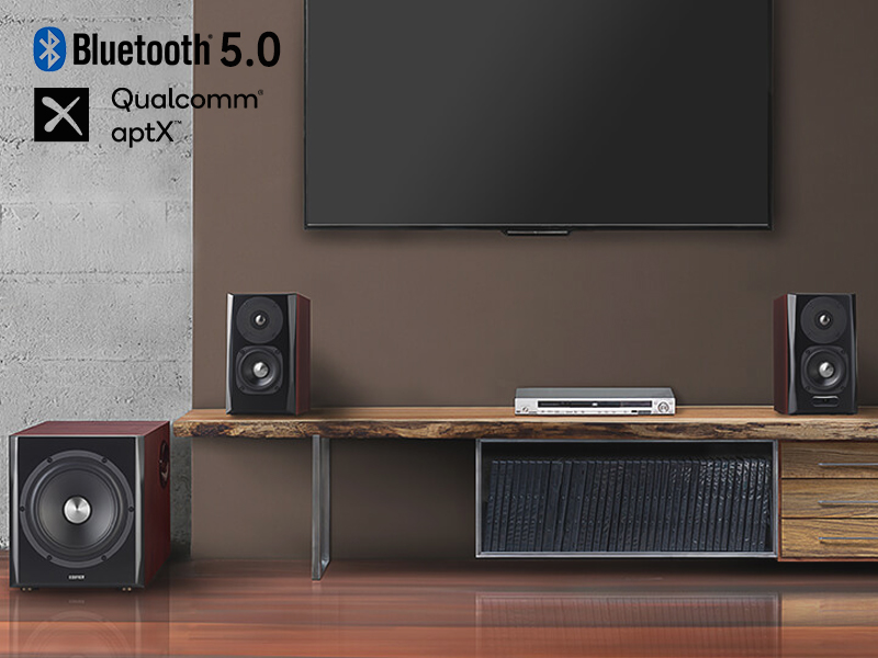 Bluetooth 5.0 speaker system for tv